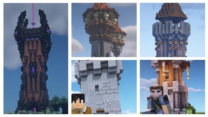 Top 10 migliori progetti di torre Minecraft da provare in Top 10Top 10