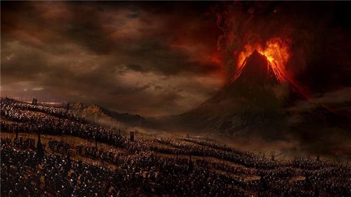 Hvorfor Mount ikke Sauron Guard Mount Doom?