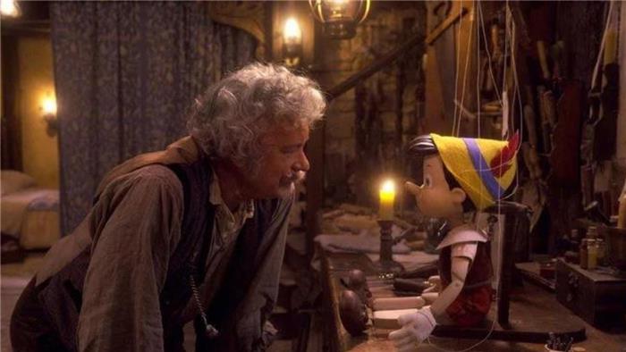 Disneys 'Pinocchio' -bilde avslører første blikk på Tom Hanks som Geppetto