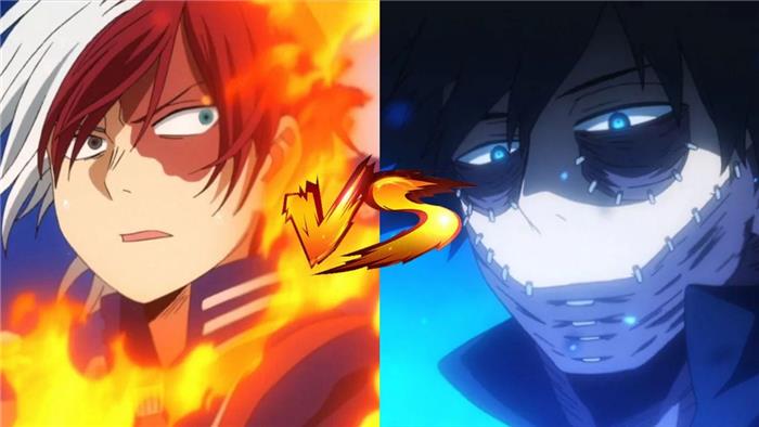 Shoto VS. Dabi qui a remporté les combats et dans quels chapitres?