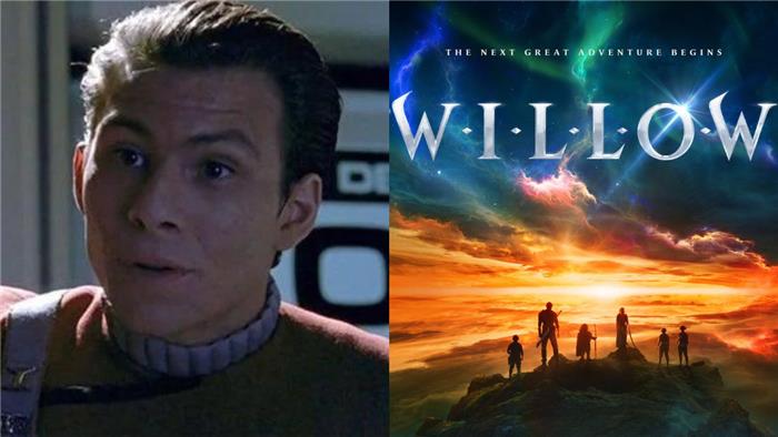 ¿Quién es Christian Slater jugando en la serie Willow??