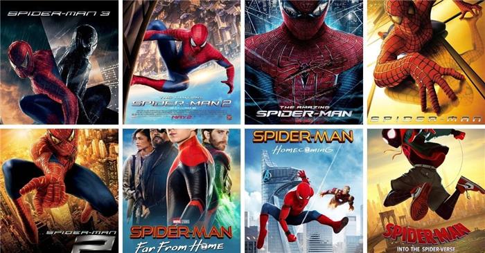 Alle 9 Spider-Man-filmer rangert fra verste til beste