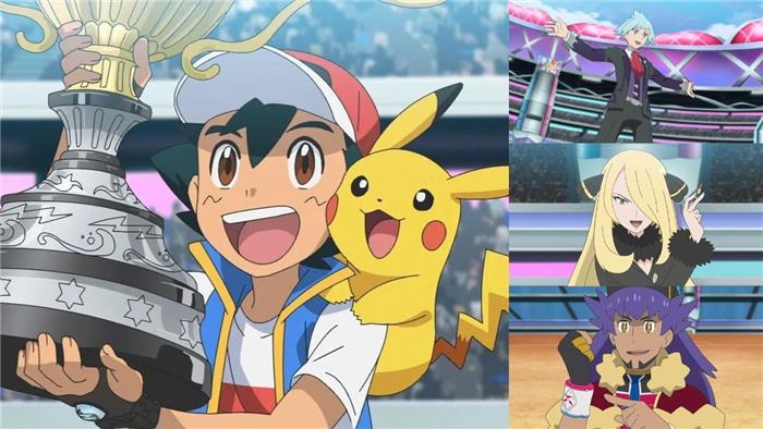 Top 10 entrenadores de Pokémon más fuertes en el anime