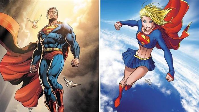 Superman vs. Supergirl som ville vinne og hvorfor?