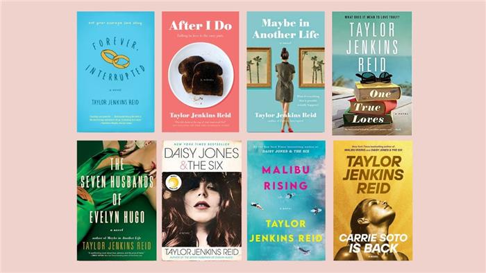 Todos os 8 livros de Taylor Jenkins Reid em ordem, incluindo contos