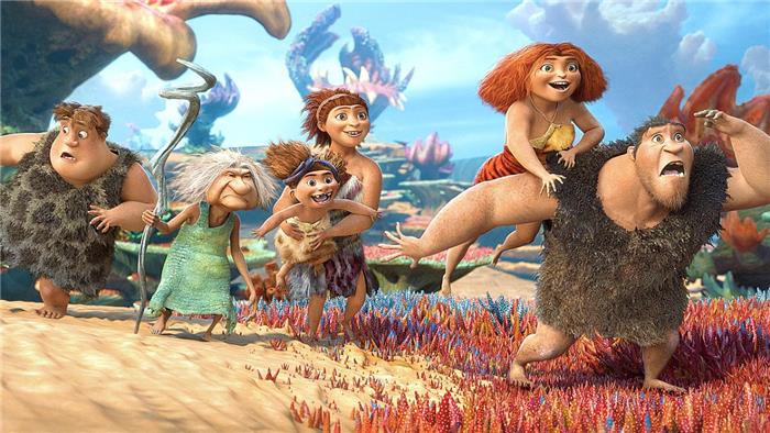 Croods mira ordenar ambas películas y ambos programas de televisión