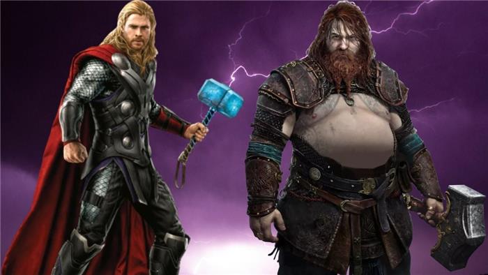 Thor MCU vs. Thor God of War som Gud ville vinne i en kamp?