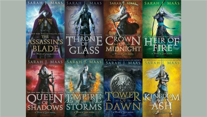 Throne of Glass Reading Order alle topp 10 bøker