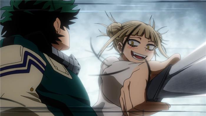 ¿Está Himiko Toga enamorado de Deku en mi academia de héroes??