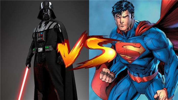 Darth Vader vs. Superman, der in einem Kampf gewinnen würde?