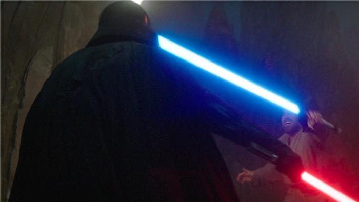 ¿Cómo se las arregló Obi-Wan Kenobi para derrotar a Darth Vader en el final de la serie??