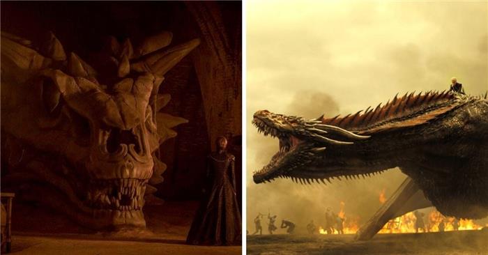 Balerion vs. Drogon, który jest większy ?