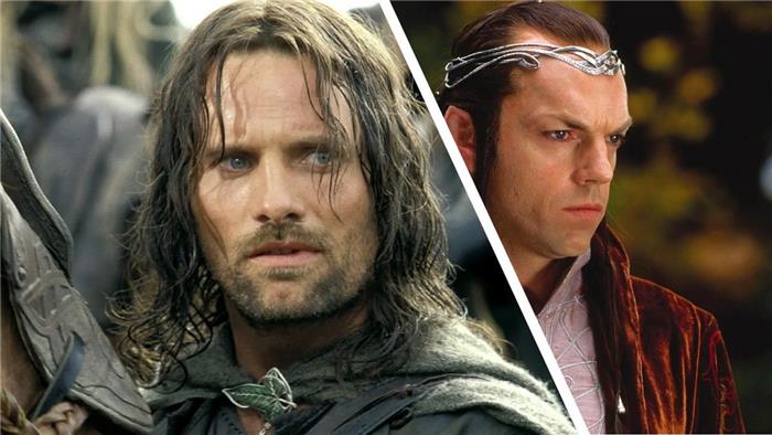 O que Elrond diz a Aragorn na barraca?