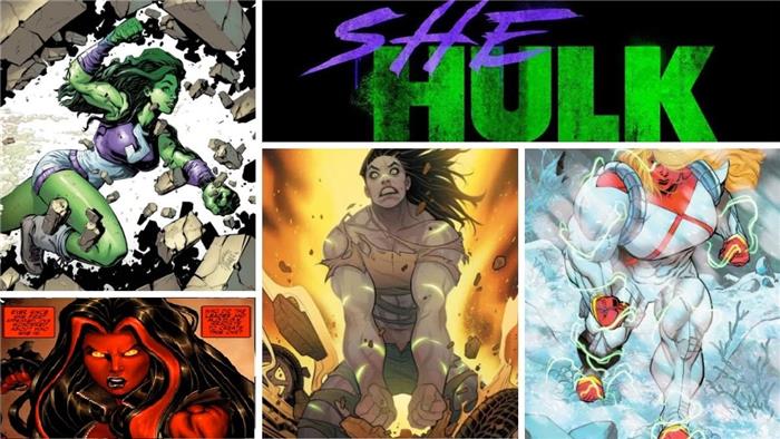 ¿Por qué she-hulk siempre es verde a diferencia de Hulk?? Explicado